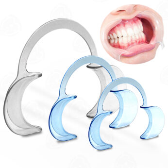 Disposable Dental Surgical Orthodontic Autoclavable C Type Plastic Spreader Mouth Cheek Retractor